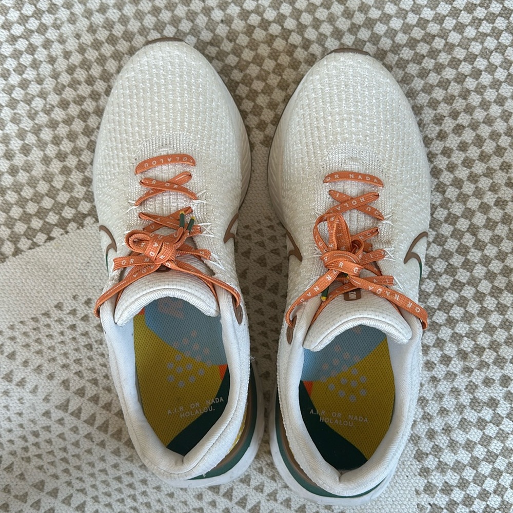 Nike Hola Lou X React Infinity Run Fly Knit Sneakers Mens Size 12